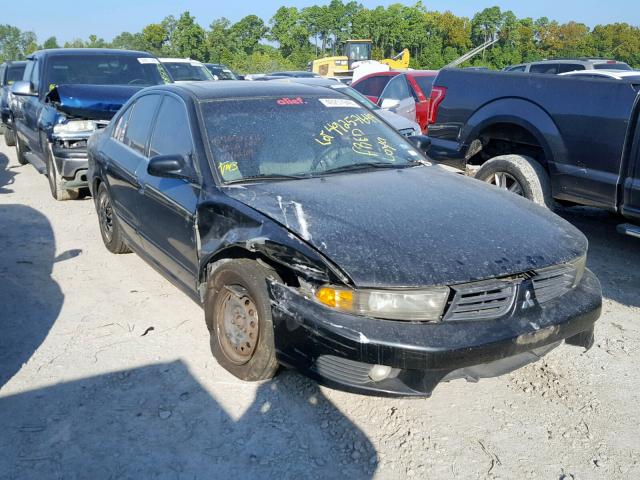 4A3AA46GX3E213541 - 2003 MITSUBISHI GALANT ES BLACK photo 1