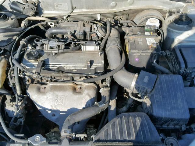 4A3AA46GX3E213541 - 2003 MITSUBISHI GALANT ES BLACK photo 7