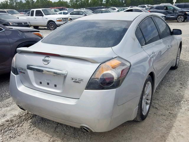 1N4BL2AP2CN529843 - 2012 NISSAN ALTIMA SR SILVER photo 4