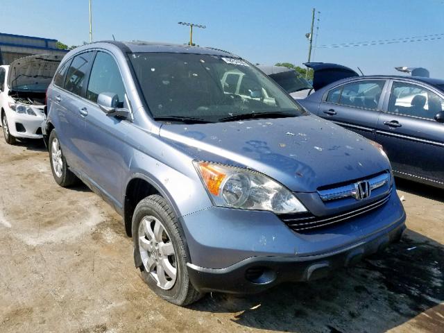 JHLRE38747C076747 - 2007 HONDA CR-V EXL BLUE photo 1