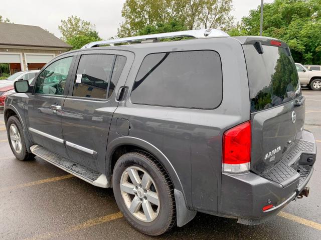 5N1AA0NC6AN606424 - 2010 NISSAN ARMADA SE BLACK photo 3