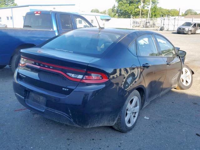 1C3CDFBB4GD563627 - 2016 DODGE DART SXT BLACK photo 4