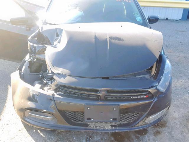 1C3CDFBB4GD563627 - 2016 DODGE DART SXT BLACK photo 7