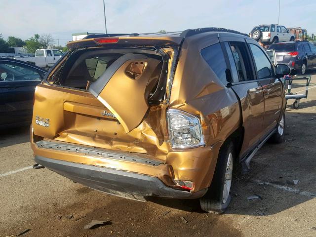 1J4NF5FBXBD179695 - 2011 JEEP COMPASS LI GOLD photo 4