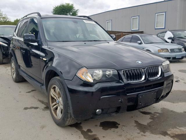 WBXPA93496WD32397 - 2006 BMW X3 3.0I BLACK photo 1