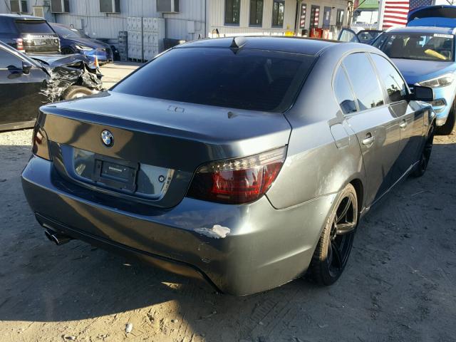 WBANW13578CZ73966 - 2008 BMW 535 I CHARCOAL photo 4