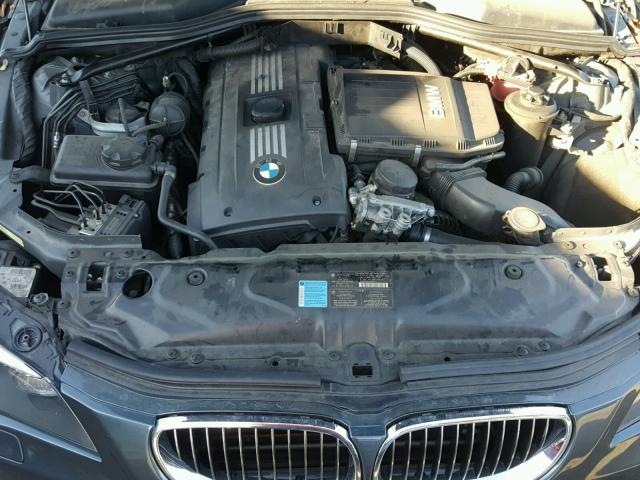 WBANW13578CZ73966 - 2008 BMW 535 I CHARCOAL photo 7