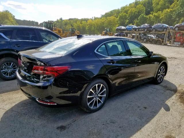 19UUB3F73HA000664 - 2017 ACURA TLX ADVANC 蓝色 照片 4