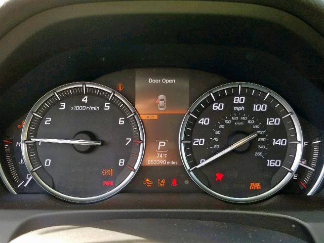 19UUB3F73HA000664 - 2017 ACURA TLX ADVANC 蓝色 照片 8