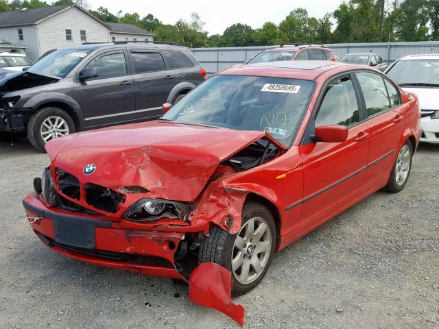 WBAEU33444PR08195 - 2004 BMW 325 XI RED photo 2