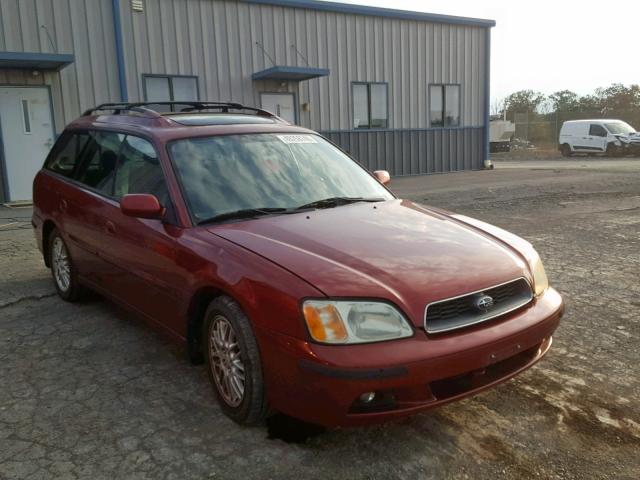 4S3BH625746305012 - 2004 SUBARU LEGACY L S RED photo 1