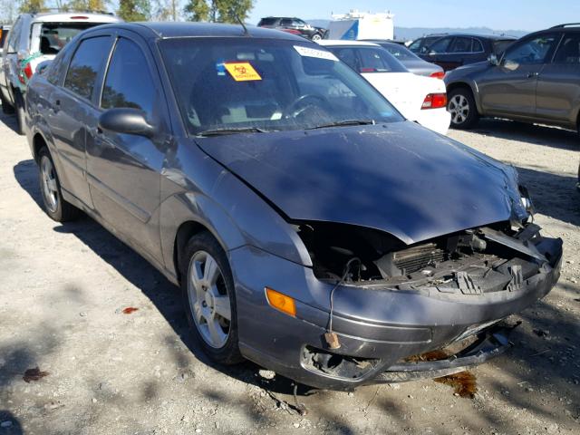 1FAHP34N36W160276 - 2006 FORD FOCUS ZX4 CHARCOAL photo 1