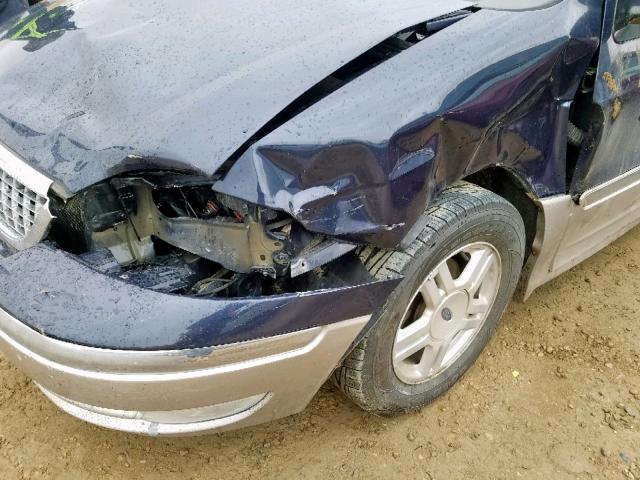 2FMZA56453BB22296 - 2003 FORD WINDSTAR S BLUE photo 9