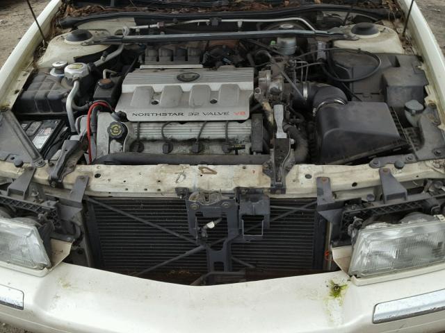 1G6ET1299WU603032 - 1998 CADILLAC ELDORADO T WHITE photo 7