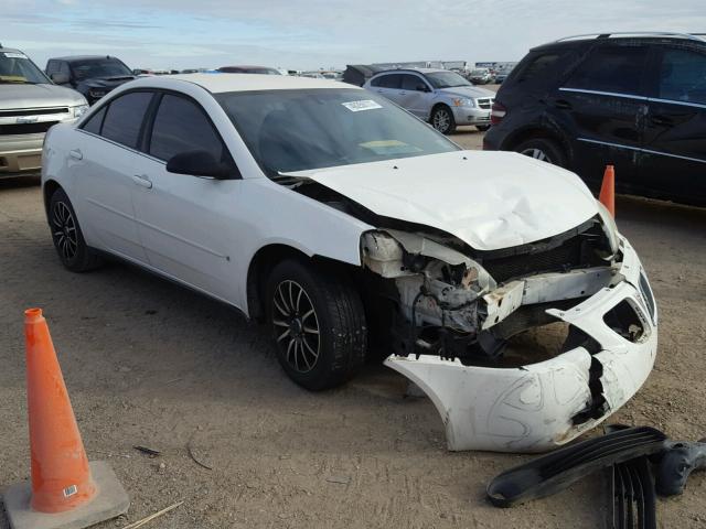 1G2ZG558X64227863 - 2006 PONTIAC G6 SE1 WHITE photo 1