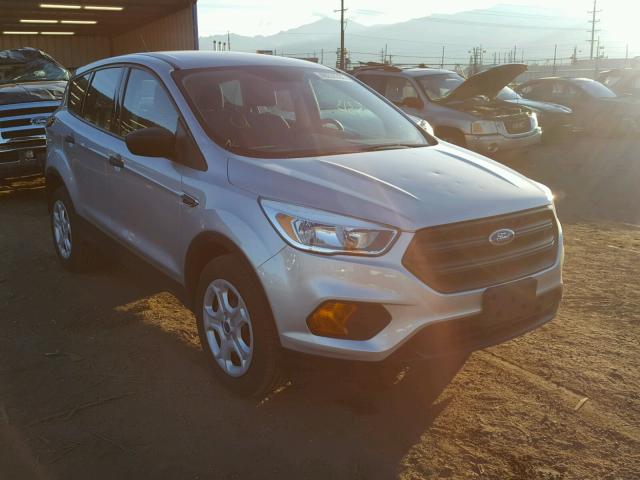 1FMCU0F76HUC01424 - 2017 FORD ESCAPE S SILVER photo 1