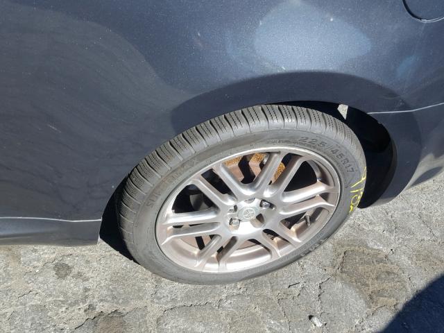 JTKDE177850032240 - 2005 TOYOTA SCION TC ნაცრისფერი ფოტო 9