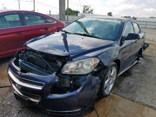 1G1ZH57B894100415 - 2009 CHEVROLET MALIBU 1LT 蓝色 照片 2