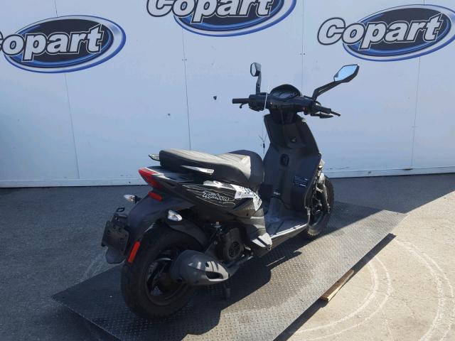 ZAPM707EXE4001959 - 2014 PIAGGIO TYPHOON 12 BLACK photo 4