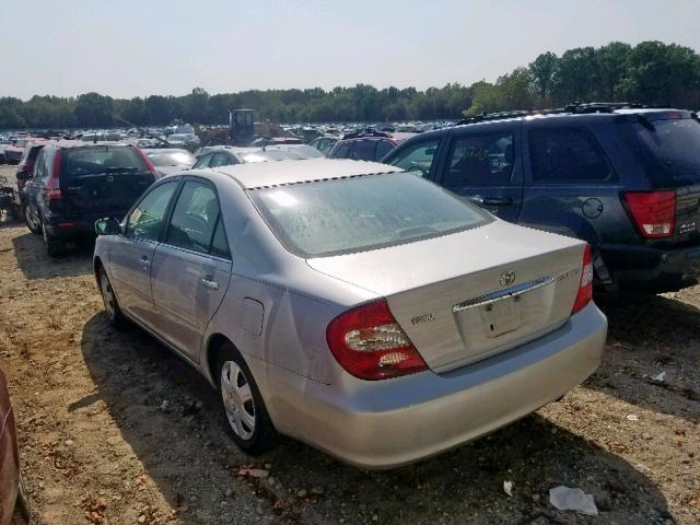 4T1BE32K14U332873 - 2004 TOYOTA CAMRY LE SILVER photo 3
