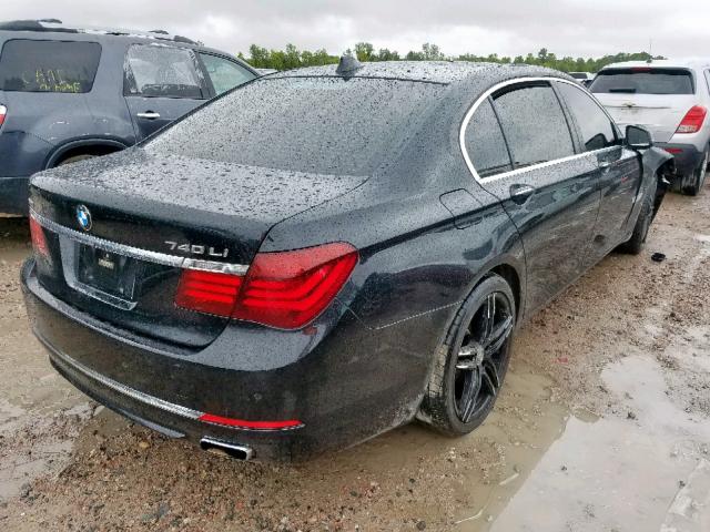 WBAYF4C51DDE23796 - 2013 BMW 740 LXI BLACK photo 4