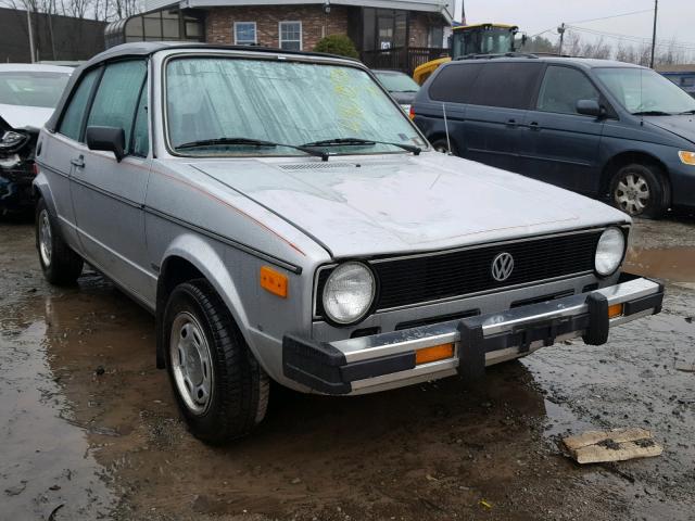 WVWCA0154EK001314 - 1984 VOLKSWAGEN RABBIT DEL SILVER photo 1