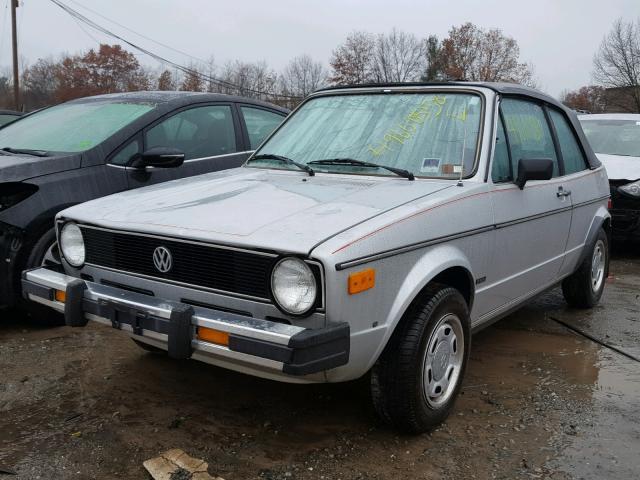 WVWCA0154EK001314 - 1984 VOLKSWAGEN RABBIT DEL SILVER photo 2