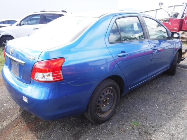 JTDBT903394049665 - 2009 TOYOTA YARIS BLUE photo 4