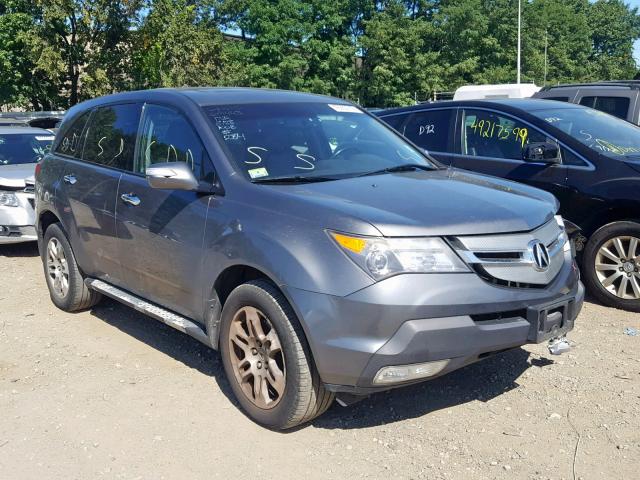 2HNYD28378H512261 - 2008 ACURA MDX TECHNO GRAY photo 1