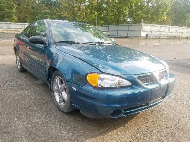 1G2NF12F32C186554 - 2002 PONTIAC GRAND AM S BLUE photo 1