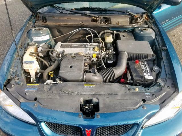 1G2NF12F32C186554 - 2002 PONTIAC GRAND AM S BLUE photo 7