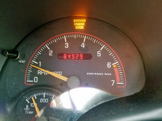 1G2NF12F32C186554 - 2002 PONTIAC GRAND AM S BLUE photo 8