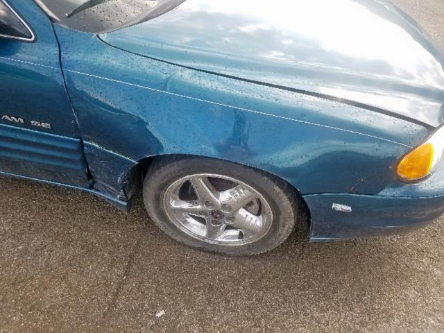 1G2NF12F32C186554 - 2002 PONTIAC GRAND AM S BLUE photo 9