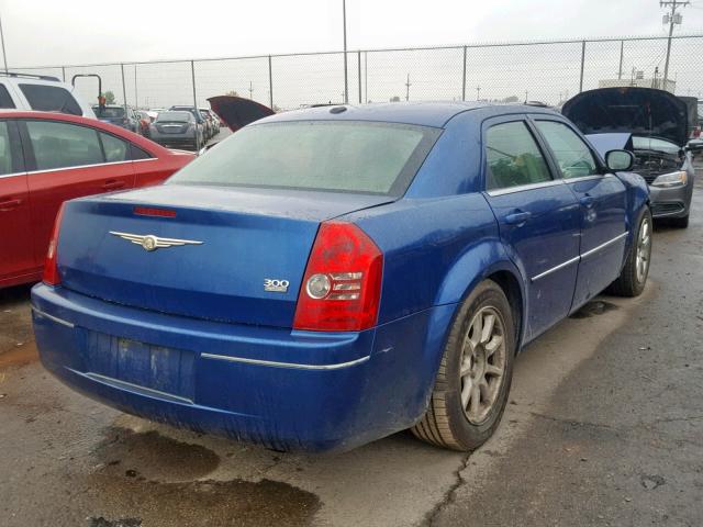 2C3KA53V69H599106 - 2009 CHRYSLER 300 TOURIN BLUE photo 4