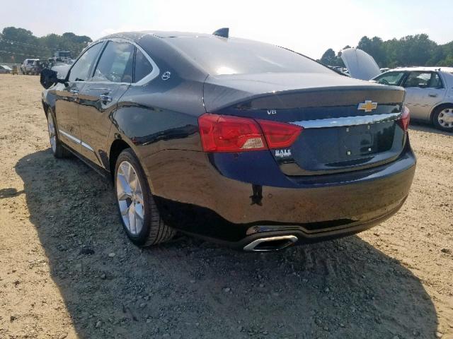 1G1145S34HU171117 - 2017 CHEVROLET IMPALA PRE BLACK photo 3