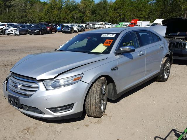 1FAHP2F84DG234930 - 2013 FORD TAURUS LIM SILVER photo 2