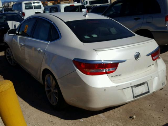 1G4PR5SK0C4133849 - 2012 BUICK VERANO CON WHITE photo 3