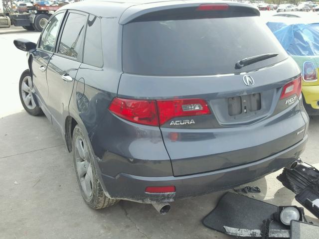 5J8TB185X7A016600 - 2007 ACURA RDX TECHNO CHARCOAL photo 3