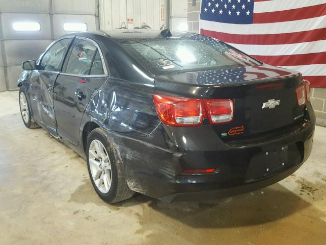 1G11C5SL2EF238140 - 2014 CHEVROLET MALIBU 1LT შავი ფოტო 3