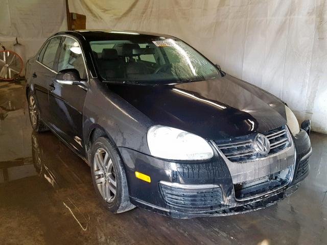 3VWSF71K86M809152 - 2006 VOLKSWAGEN JETTA 2.5 BLACK photo 1