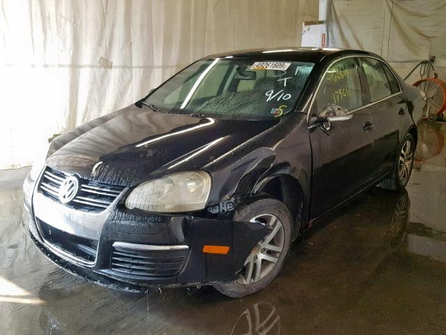 3VWSF71K86M809152 - 2006 VOLKSWAGEN JETTA 2.5 BLACK photo 2