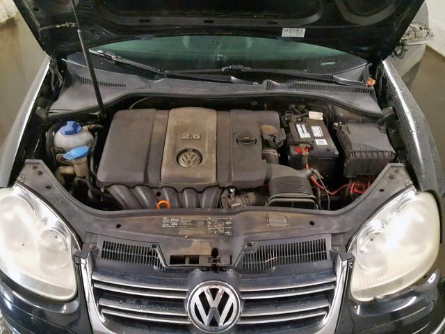 3VWSF71K86M809152 - 2006 VOLKSWAGEN JETTA 2.5 BLACK photo 7