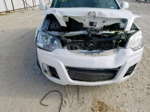 3GSCL13778S603751 - 2008 SATURN VUE REDLIN WHITE photo 9