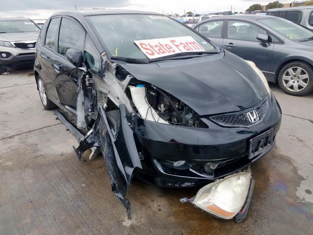 JHMGE8H56BS006485 - 2011 HONDA FIT SPORT BLACK photo 1