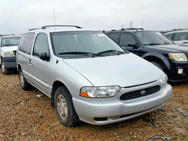 4N2XN11T7YD824545 - 2000 NISSAN QUEST SE SILVER photo 1