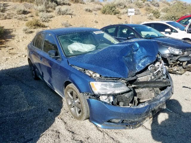 3VW2K7AJ6FM357768 - 2015 VOLKSWAGEN JETTA BASE 蓝色 照片 1