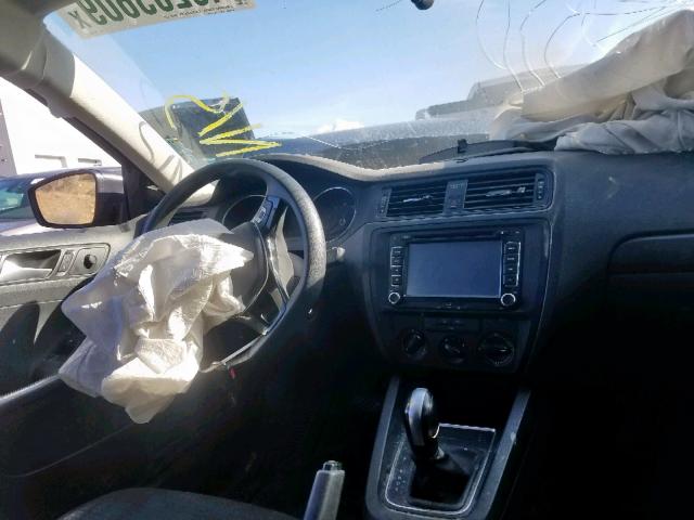 3VW2K7AJ6FM357768 - 2015 VOLKSWAGEN JETTA BASE 蓝色 照片 9