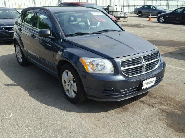 1B3HB48B57D113442 - 2007 DODGE CALIBER SX BLUE photo 1