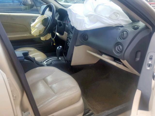 2G2WS522541183684 - 2004 PONTIAC GRAND PRIX GOLD photo 5
