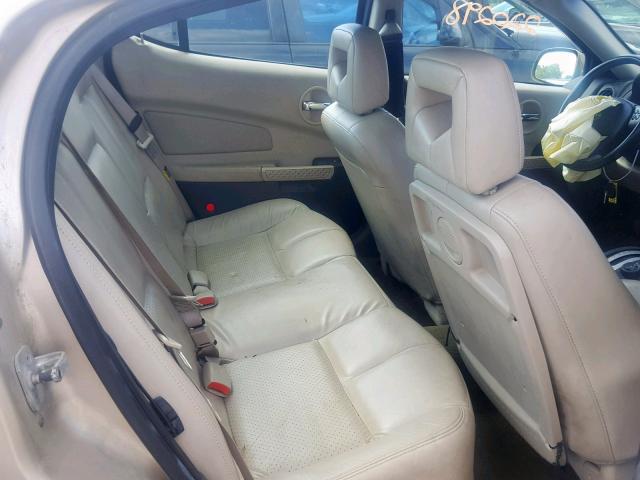 2G2WS522541183684 - 2004 PONTIAC GRAND PRIX GOLD photo 6